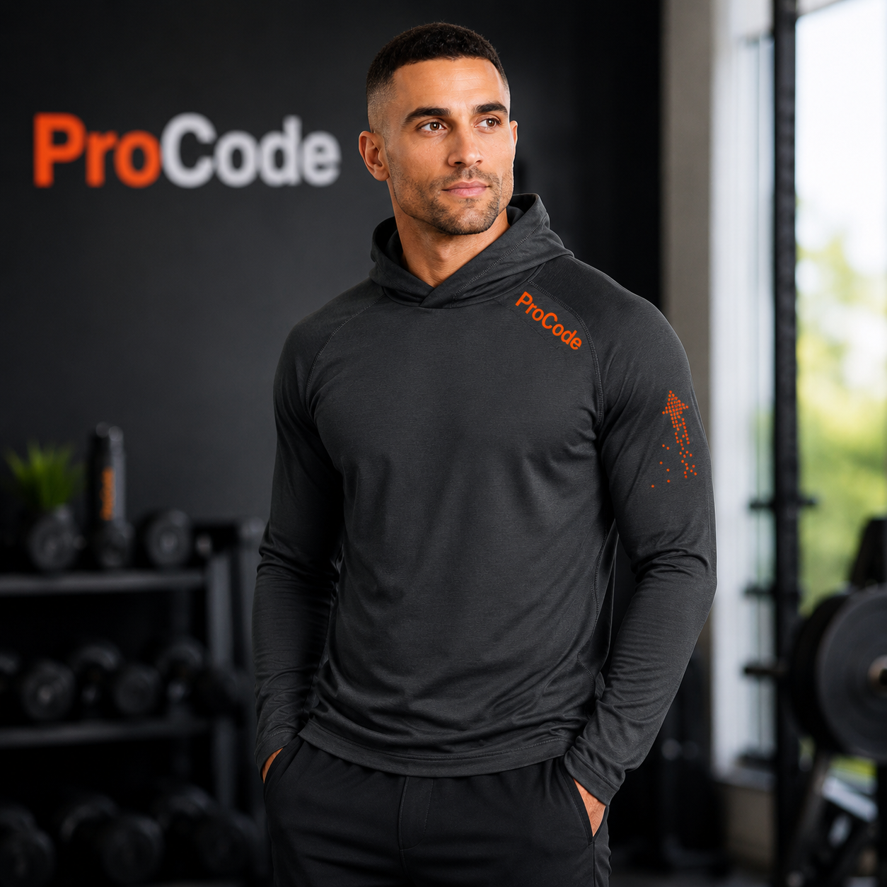 Pro Code Long Sleeve Hooded Top